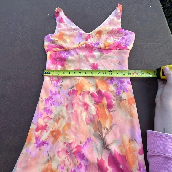 (SOLD DO NOT BUY) Vintage Y2K Floral Coquette Dress - Picture 5 of 9